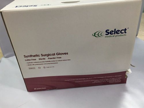 Select Medical Products Synthetic Surgical Gloves, Size 7, NEW 37 Pairs