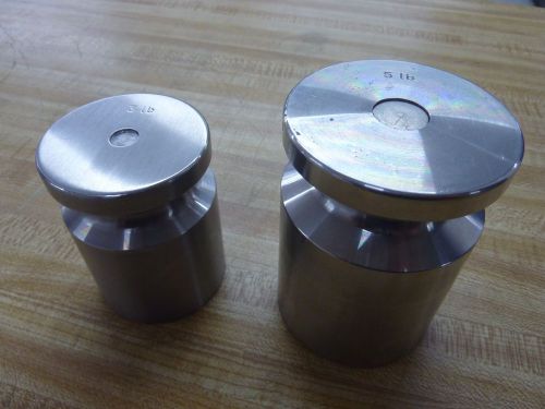 Scale calibration weights 3lb, 5lb for sale