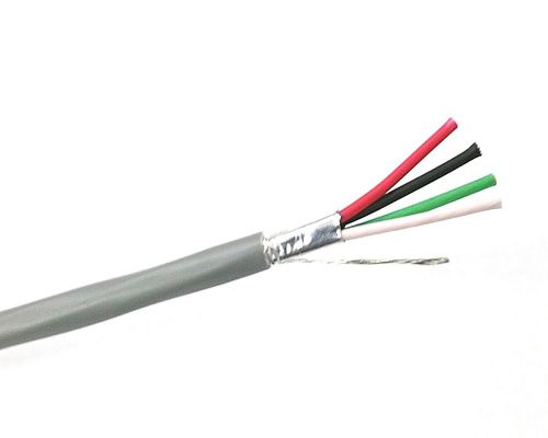 25&#039; belden 5302fe 4 conductor 18 gauge shielded cable 25 feet ~ 4c 18awg for sale