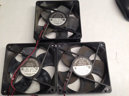 GREAT DEAL!! USED COMAIR ROTRON COMPUTER FANS (3)--MUFFIN DC, MODEL # MC12B6X