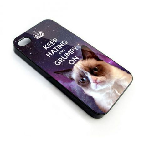 Grumpy Cat Funny Meme Retro Cool cover Smartphone iPhone 4,5,6 Samsung Galaxy