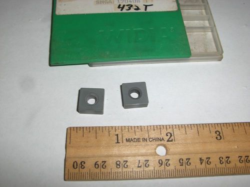 WIDIA SNGA-432-T CERAMIC INSERTS  (10 PCS) NEW  GRADE CN2000