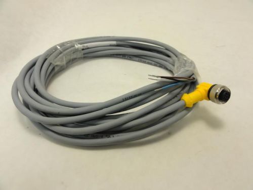 155791 New-No Box, Turck WK 4.4T-5/S90 Cordset, 4 Wire, 4A, 250V, 5M Cable