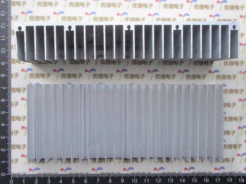 1PCS Silver 150*25*60MM Aluminum Heatsink Heat Sink Thermal Pad Transfer Blade