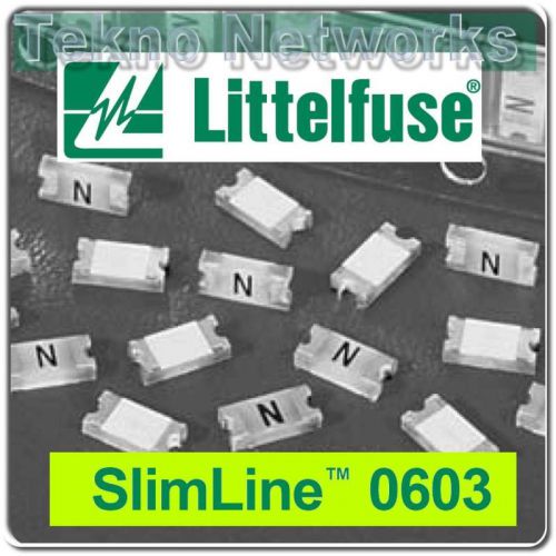 Littelfuse Slimline 0603 1A 32V  fast acting Fuses 50pc [ 434001.NR ]