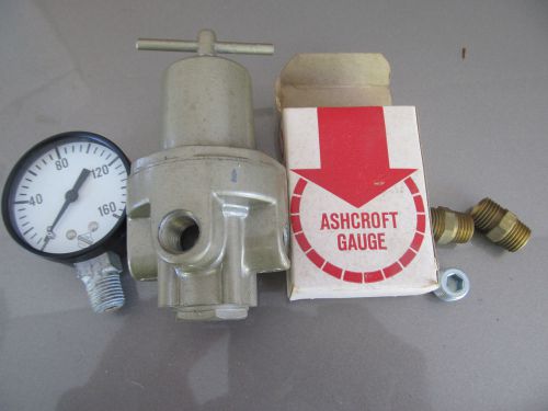 Ashcroft Pressure Gauge 2&#034;1/4 160 N.P.T W/box