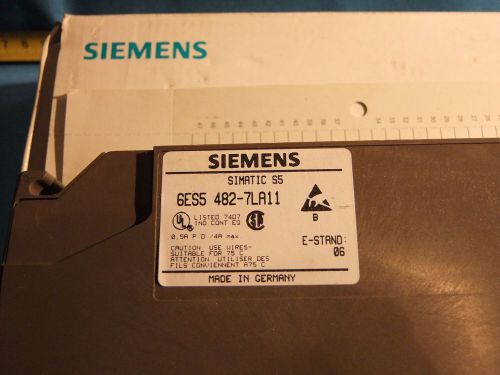 Siemens  6ES5 482-7LA11  New