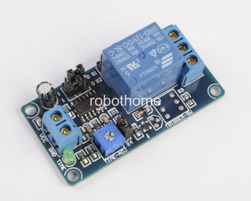 1pc 12v power-on delay relay module delay circuit module for arduino brand new for sale