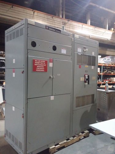 Ge spectra switchboard utility metering compartment 4000 a cu bottom entry sw016 for sale