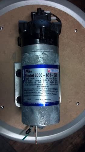 SHURflo 150 PSI water pump for extractor Model 8030-863-299 Sanitaire EDIC etc.