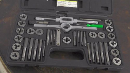 Pittsburgh carbon steel tap and die set used for sale