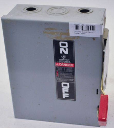 GE General Electric THN3361 Heavy Duty Safety Switch