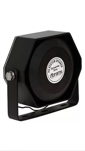 Abrams compact 100 watt siren speaker capable ultra slim low profile for sale