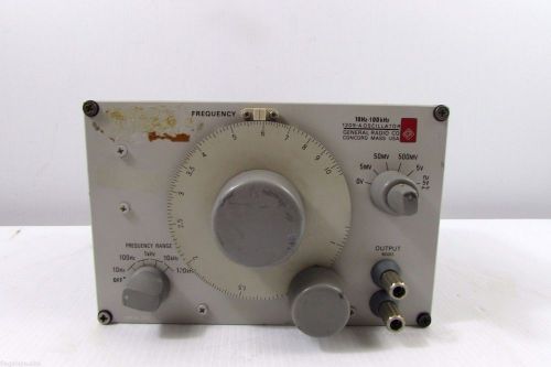 General Radio 1309-A 10 Hz to 100kHz Low Distortion Oscillator