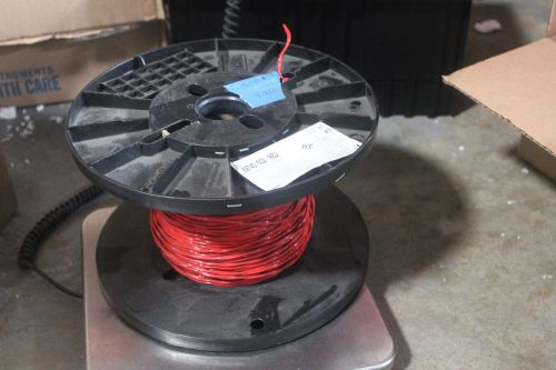 Spool 150&#039; 150ft belden 89740 002 red 18 awg shielded single-pair cable wire nr for sale