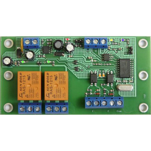 STR2D0202H RS-485 board controller 2 Outputs 2 Inputs 12V Relays Home Automation