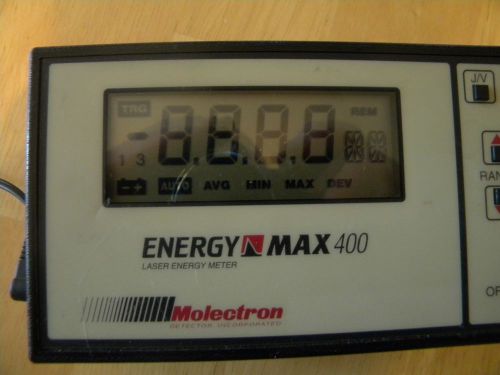 Molectron Energy Max 400 Laser Energy Meter