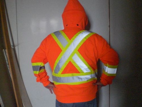 LG CSA Class 2 Industrial Construction Protective Reflective Jacket Safety Hoody