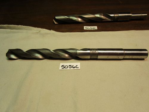 (#5056c) resharpened usa made 45/64 straight shank style drill for sale