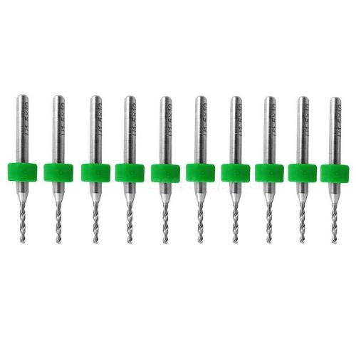 10 pcs pcb print circuit board carbide cnc micro drill bits tool 0.5mm hysg for sale