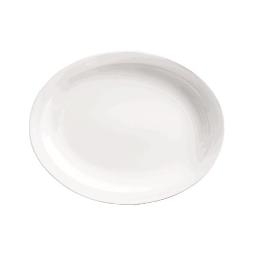 World Tableware 840-520N-17 Porcelana NR Oval Platter - 12 / CS