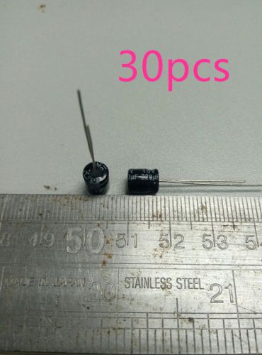 30pcs 220uf 10v 105°c radial electrolytic capacitor 6*8mm for sale