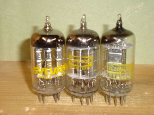 EIGHT NOS/NIB 19T8 TRIPLE DIODE/HIGH-MU TRIODES-EXCELLENT RADIO TUBES