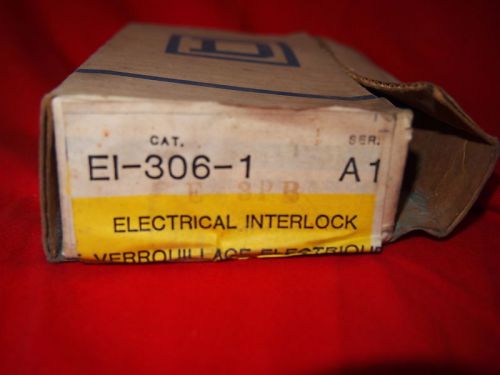 SQ D EI-306-1  EI3061 ELECTRICAL INTERLOCK 1NO/NC NEW