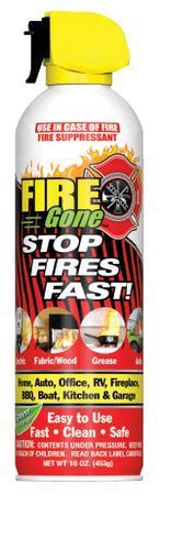 Fire gone™ fire suppressant 16 oz ( 1 dozen) for sale