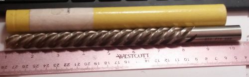 L&amp;i winooski, part 588-10, helical flute tapered reamer for sale