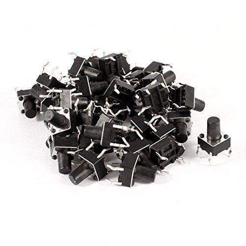 40 Pcs 6x6x8.5mm PCB Tactile Tact Push Button Micro Momentary Switch