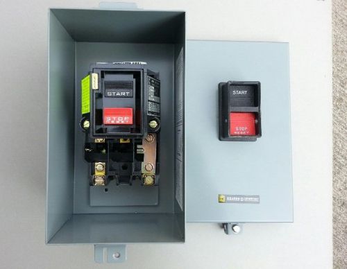 Square D Class 2510 Manual Starter with low voltage protection