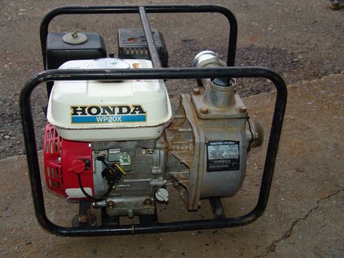 HONDA WP20X  Irrigation / Flood / Pond Water Pump GX120 4hp Gas Engine