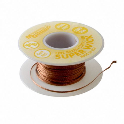 MG Chemicals 462 Yellow Fine Braid Super Wick 100 FT. Length