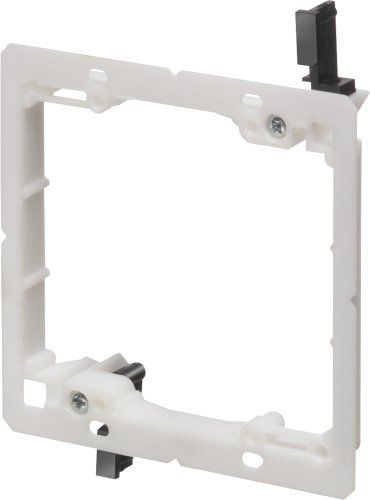 Arlington Industries LV2LP 2-Gang Low-Profile Low-Voltage Mounting Bracket ,