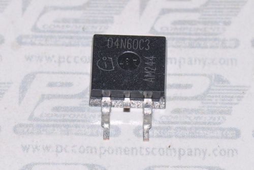 34-PCS FET/MOSFET N-CHANNEL 650V 4.5A INFINEON SPA04N60C3 04N60C3