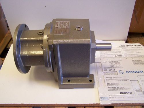 Stober in-line helical gearbox speed reducer 14:1 ratio 2.16 input hp 56c new for sale
