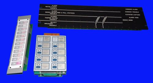 Lot notifier fire alarm system 5000/500 cre-4 relay/expander/sub-assembly signal for sale
