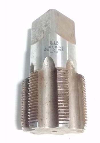 UB 2NPT 11-1/2 HSS G USA HAND TAP 67714