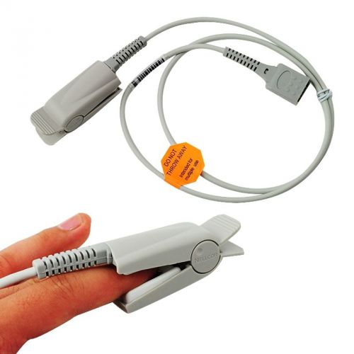 Datex Ohmeda SAS-AF SAS-AP Sensors Adult Finger Clip Spo2 Sensor Probe 1M 3Feet