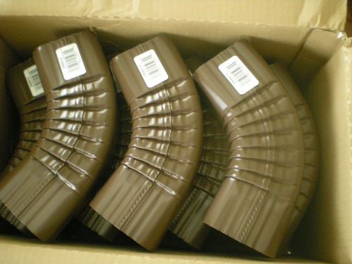 A BoxOf (15) Amerimax Home Products BRWN ALUM ELBOW 2X3 2526519