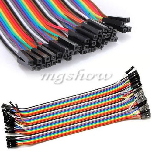 40PCS Dupont wire 20cm Cables Line Jumper 1p-1p pin Connector Female to Female