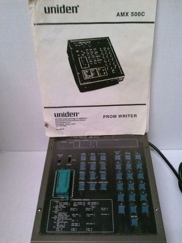 Uniden EPROM Writer AMX500C with Manual NEW
