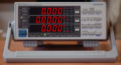 Yokogawa WT210 Digital Power Meter, single input up to 600V/20A