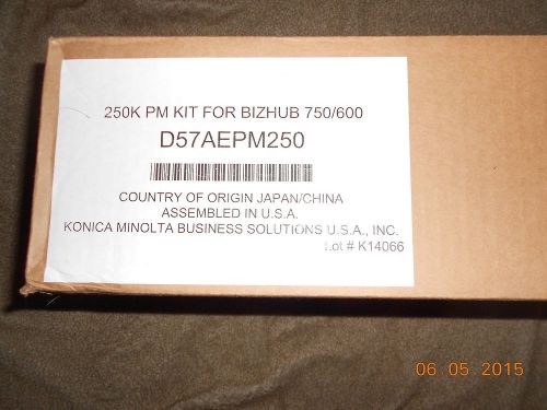 Genuine Konica Minolta Bizhub 600/750 Maintenance 250K PM Kit D57AEPM250