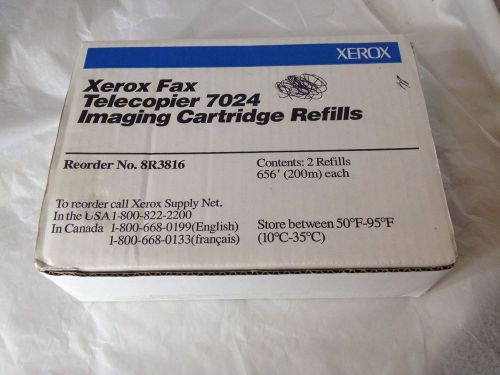 Xerox Fax Telecopier 7042 Cartridge Refills 2 pack.  8R3816