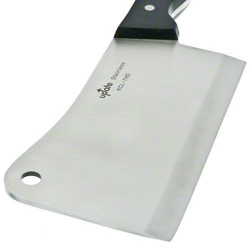 Update international kcl-7hd stainless steel cleaver, 7-inch for sale