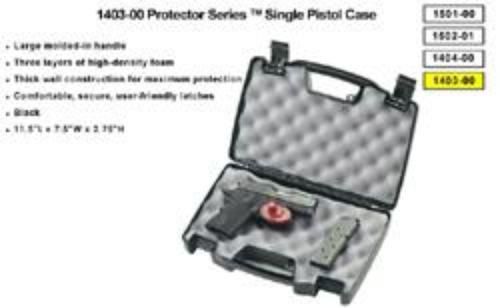 Protector single pistol case-b plano small gun case for sale