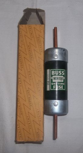 VTG BOX OF 5 ONE-TIME BUSS FUSES NON150 250 VOLT BUSSMANN MFG ST LOUIS MO