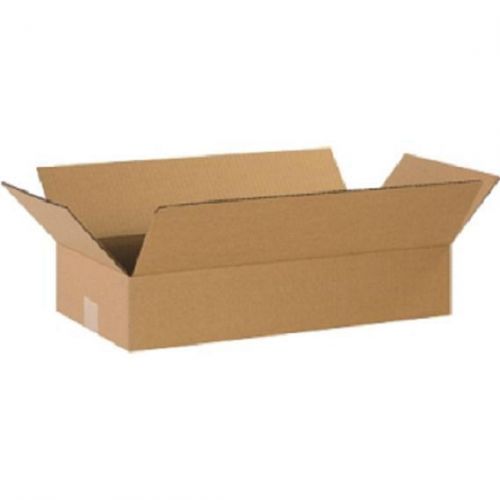 Corrugated Cardboard Flat Shipping Storage Boxes 20&#034; x 10&#034; x 4&#034; (Bundle of 25)